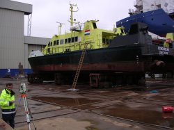 The governmental 28 metres long survey vessel Scheurrak